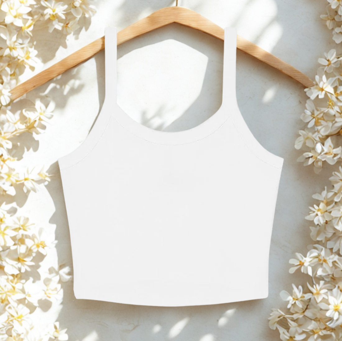 Custom printing Tank Top Spaghetti Strap