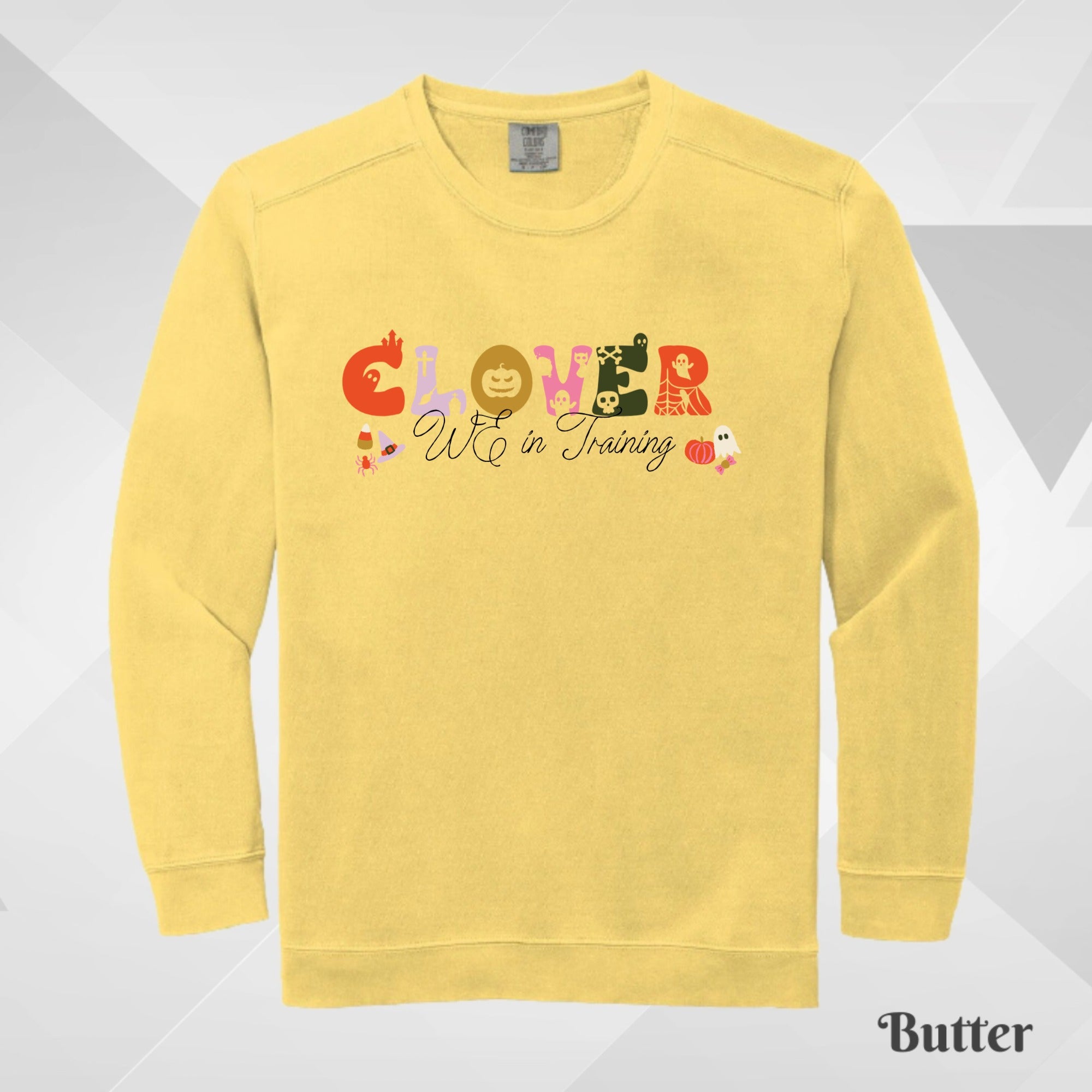 🎃🧵 Áo Thêu Custom Halloween – Comfort Colors 1566