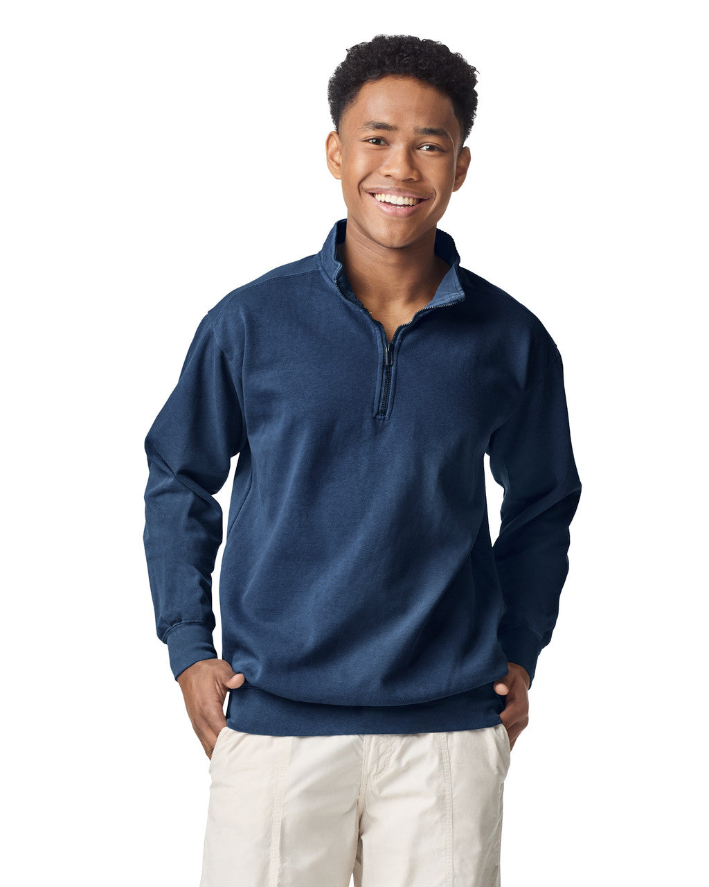 Unisex Blank  Sweatshirts 1/4 Zip Comfort Colors® 1580