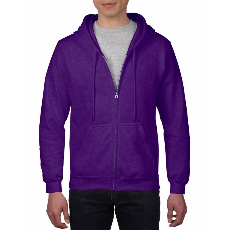 Unisex Blank Gildan Full Zip Hooded Sweatshirt 88600