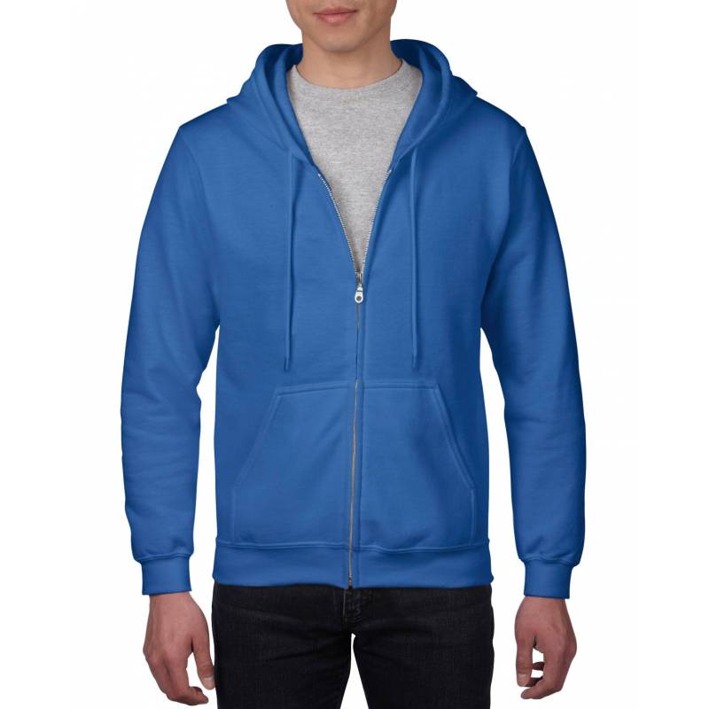 Unisex Blank Gildan Full Zip Hooded Sweatshirt 88600