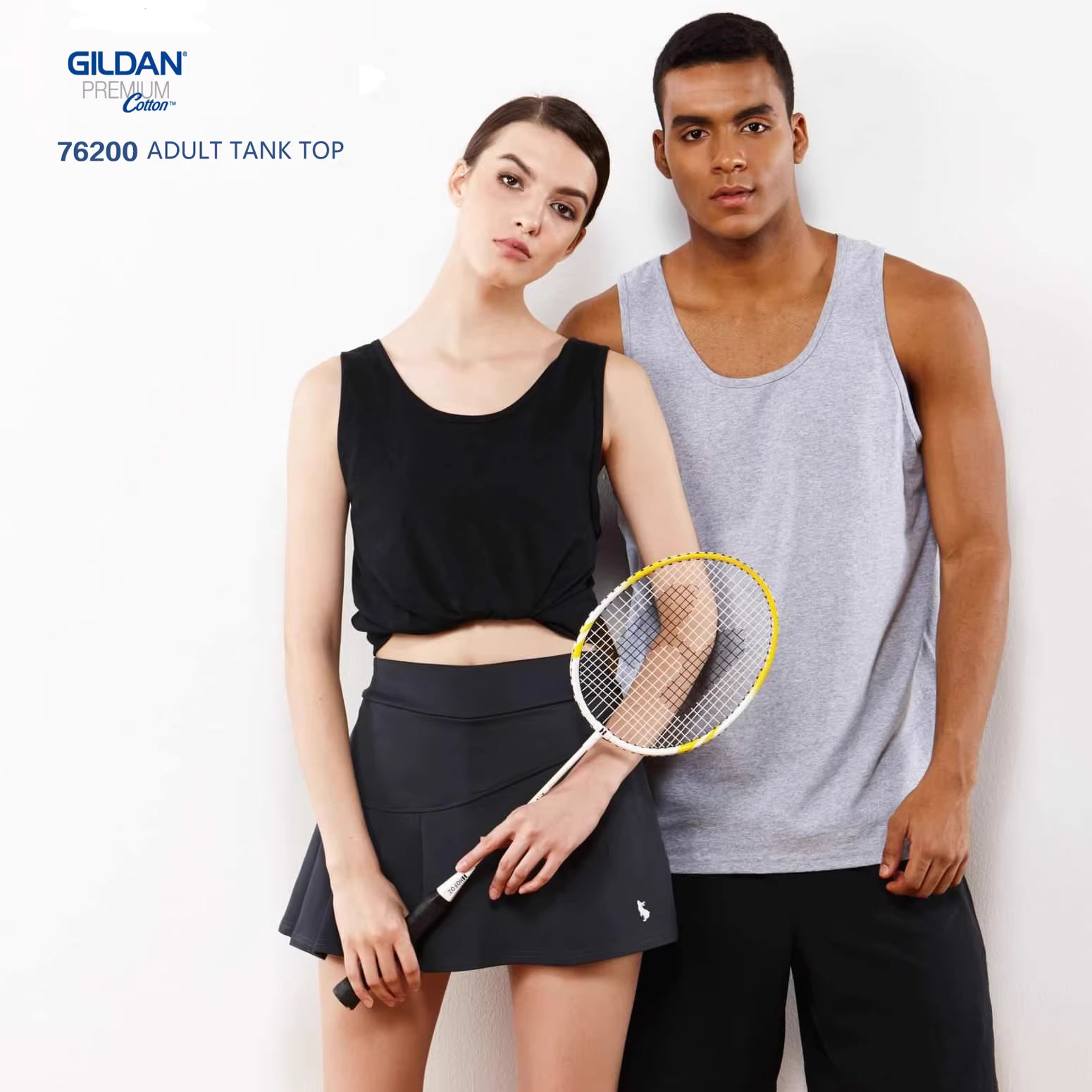 Unisex Blank Adult Tank top Gildan 76200