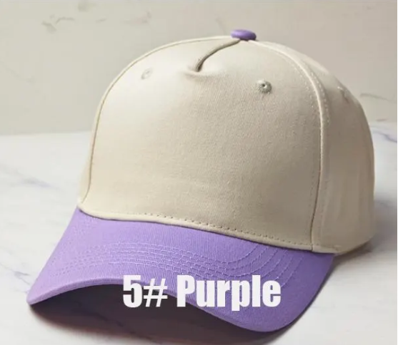 Unisex Blank Two Tone Trucker Cap