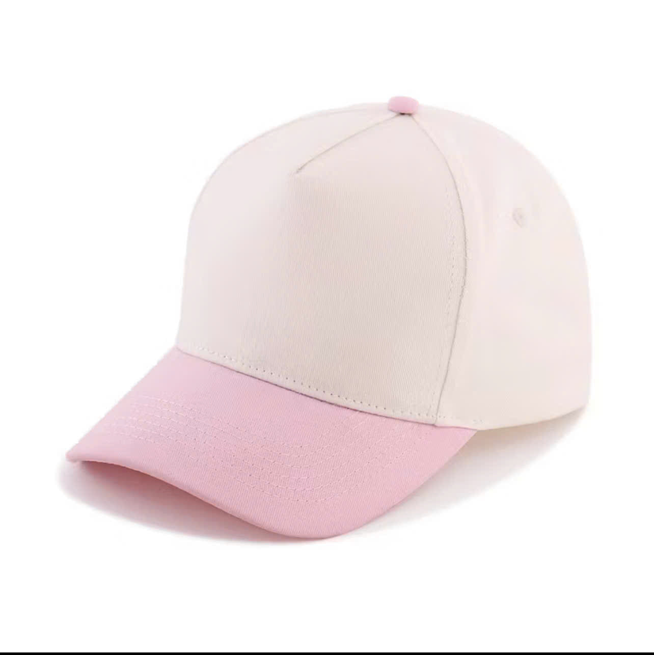 Unisex Blank Two Tone Trucker Cap