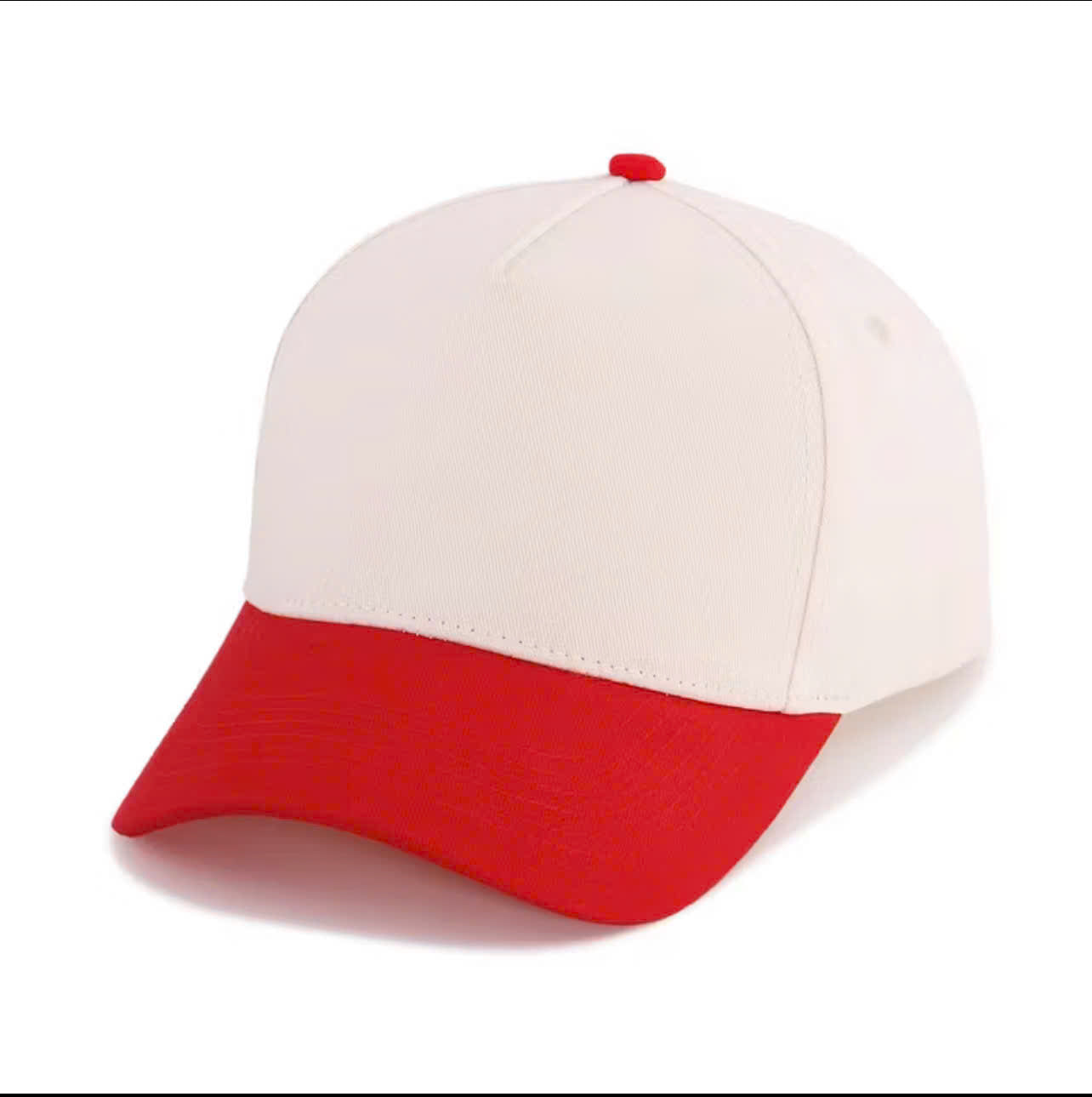 Unisex Blank Two Tone Trucker Cap