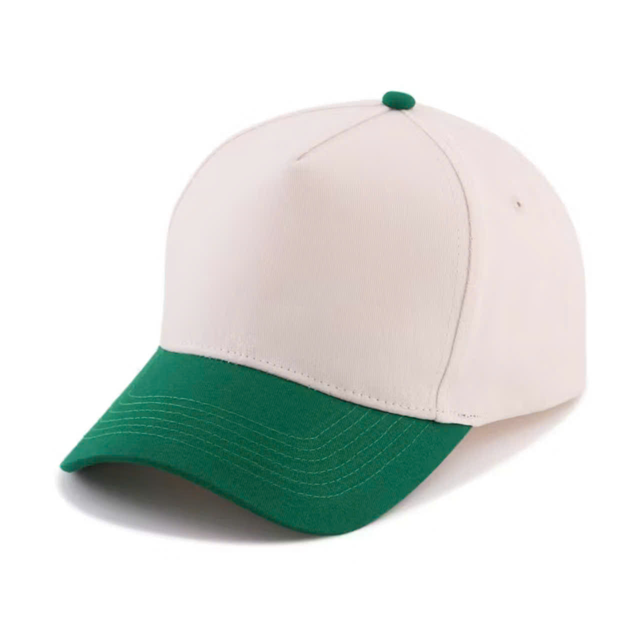 Unisex Blank Two Tone Trucker Cap